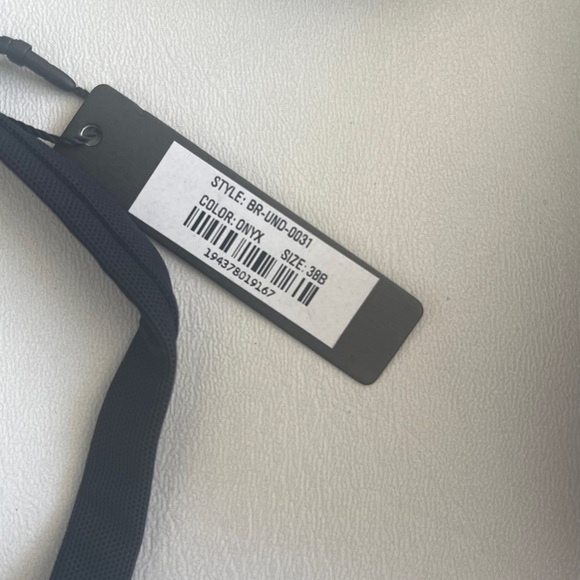 Skims Bras Mesh underwire 2way 38B Black onyx BR-UND-0031 NWT - Picture 5 of 6